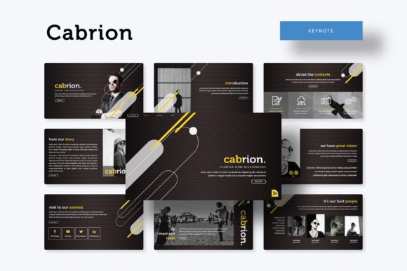 Cabrion Keynote Template: A Flexible Presentation Kit