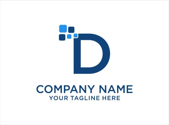 Crafting a Digital Identity: The Letter D Logo Template