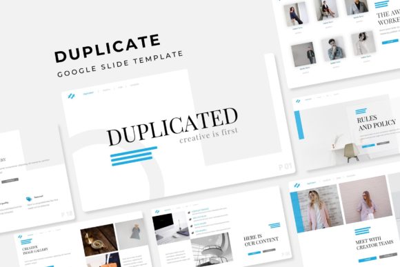 Duplicated Google Slide Template: 150+ Slides for Instant Impact