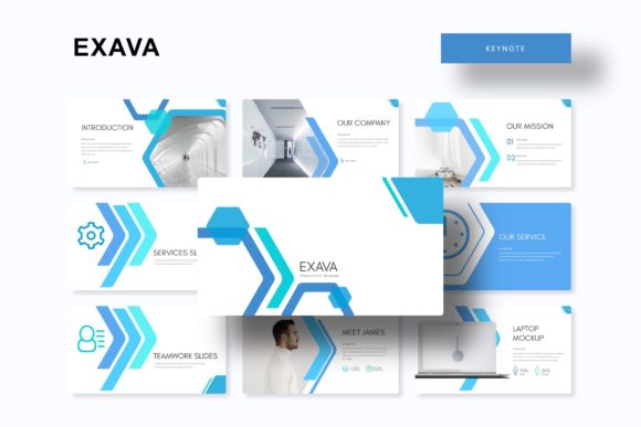 Exava Keynote Template: Crafting Visual Stories with Clarity