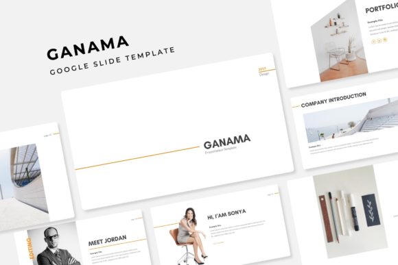 Ganama Google Slides: 150+ Slides for a Polished Presentation