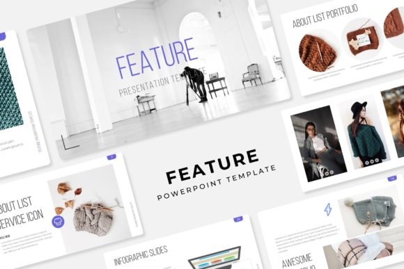 Master Your Message: The Feature PowerPoint Template