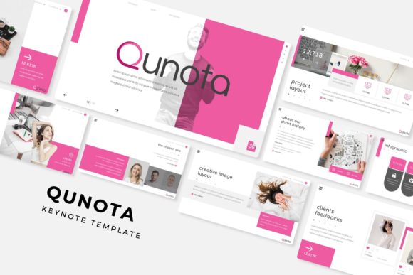 Qunota Keynote Template: Streamline Your Next Big Presentation