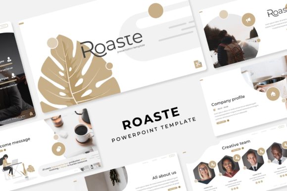 Roaste PowerPoint Template: Modern Slides for Visual Storytelling