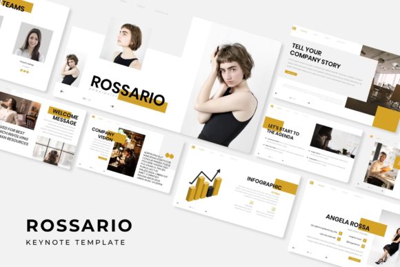 Rossario Keynote Template: Crafting Professional Decks with Ease