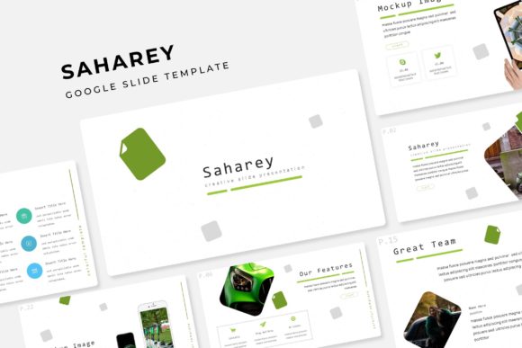 Saharey Google Slide Template: Crafting Presentations That Stick