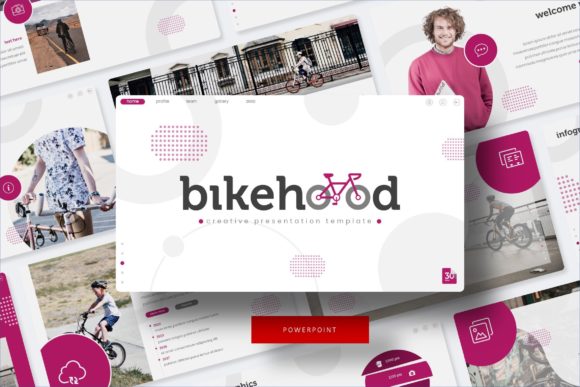 Transform Your Next Pitch with the Bikehood Power Point Template